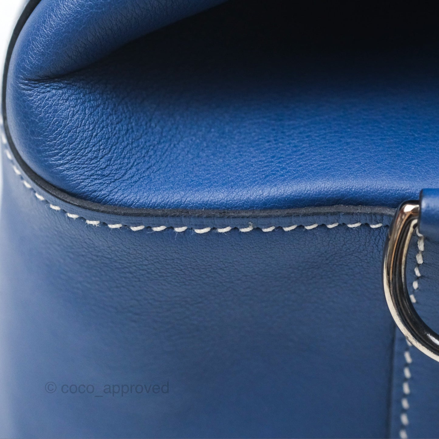 Hermès ToolBox 20 Bleu Agate R2 Swift Palladium Hardware
