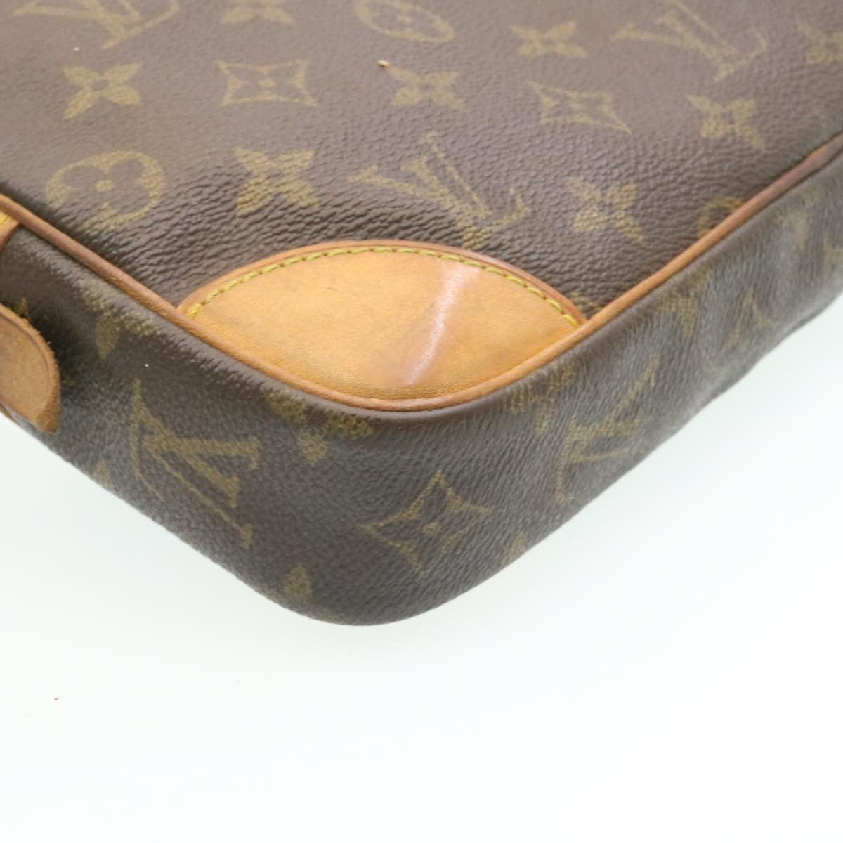 LOUIS VUITTON Monogram Marly Dragonne GM Clutch Bag M51825 LV 28356