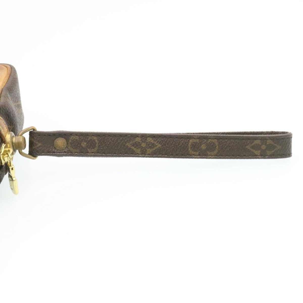 LOUIS VUITTON Monogram Marly Dragonne GM Clutch Bag M51825 LV 28356