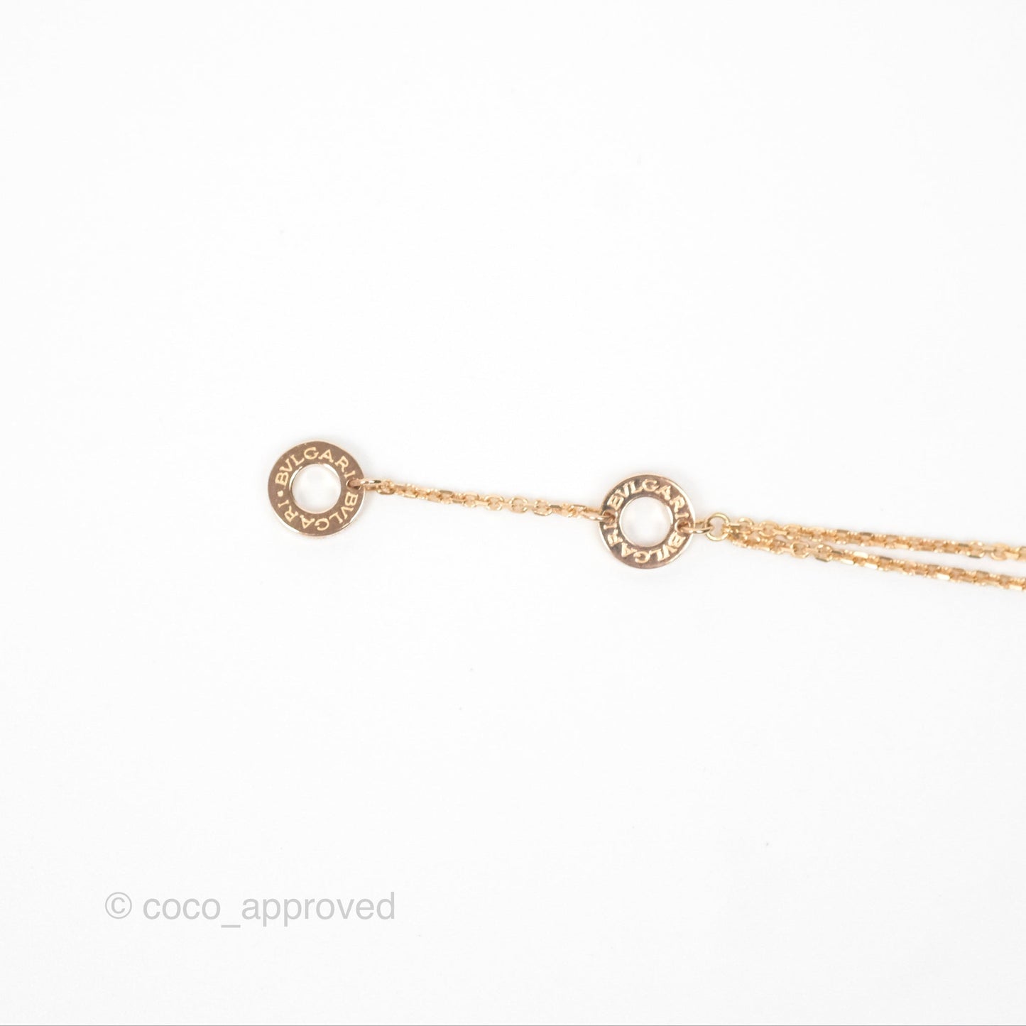 Bvlgari Divas Dream Bracelet 18K Rose Gold Mother of Pearl