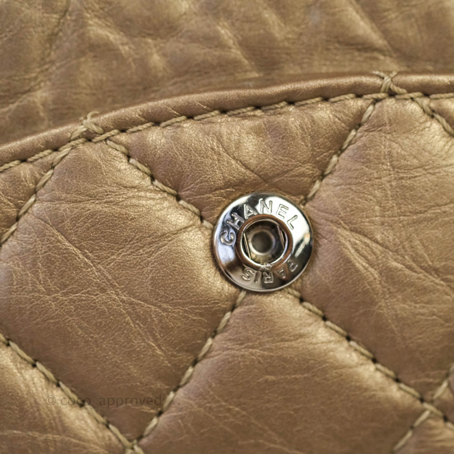 Chanel Reissue 226 Copper Calfskin Ruthenium Hardware