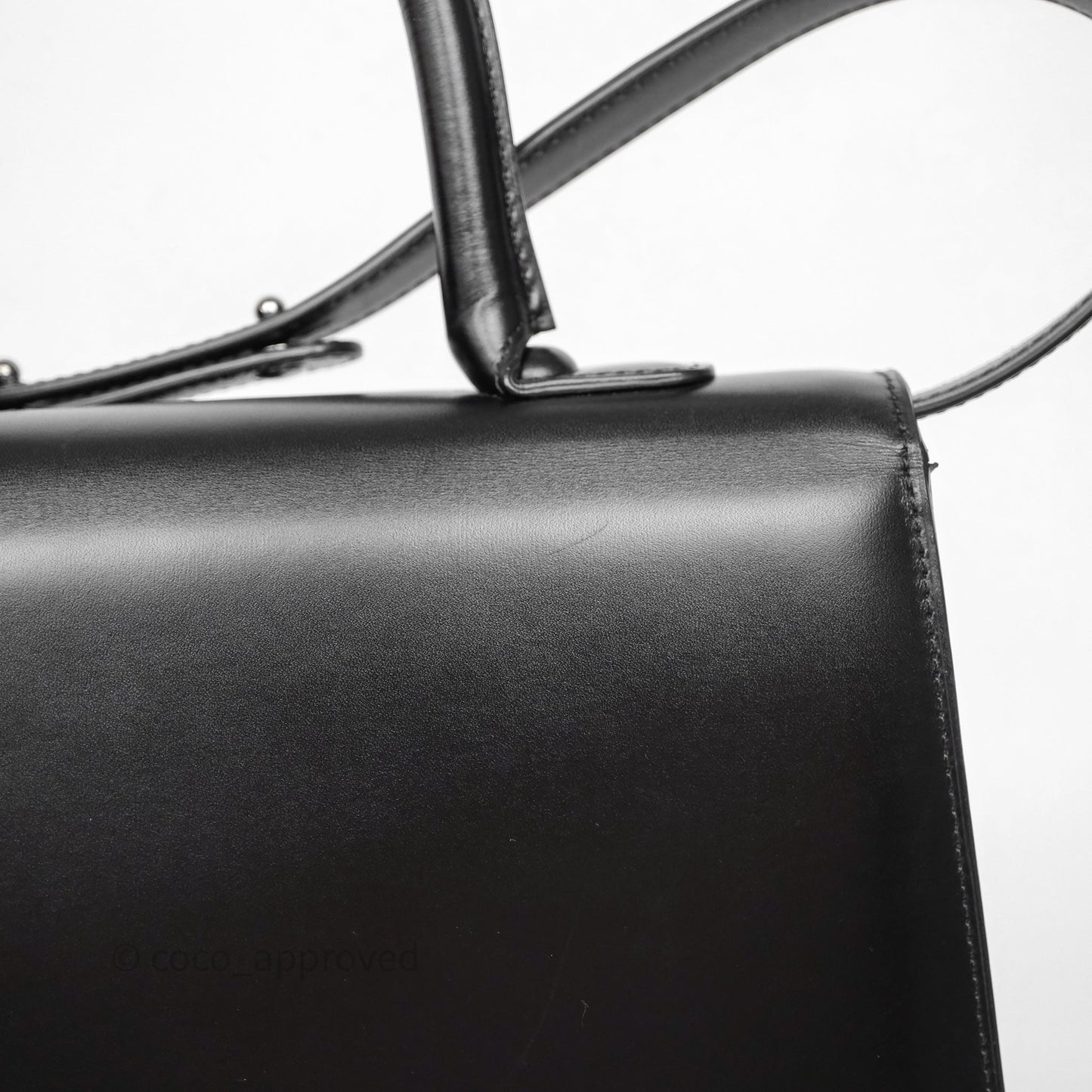 Delvaux Brillant MM Calfskin Black