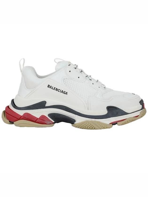 Luxury Balenciaga Trainer Triple S Low Top Sneakers White