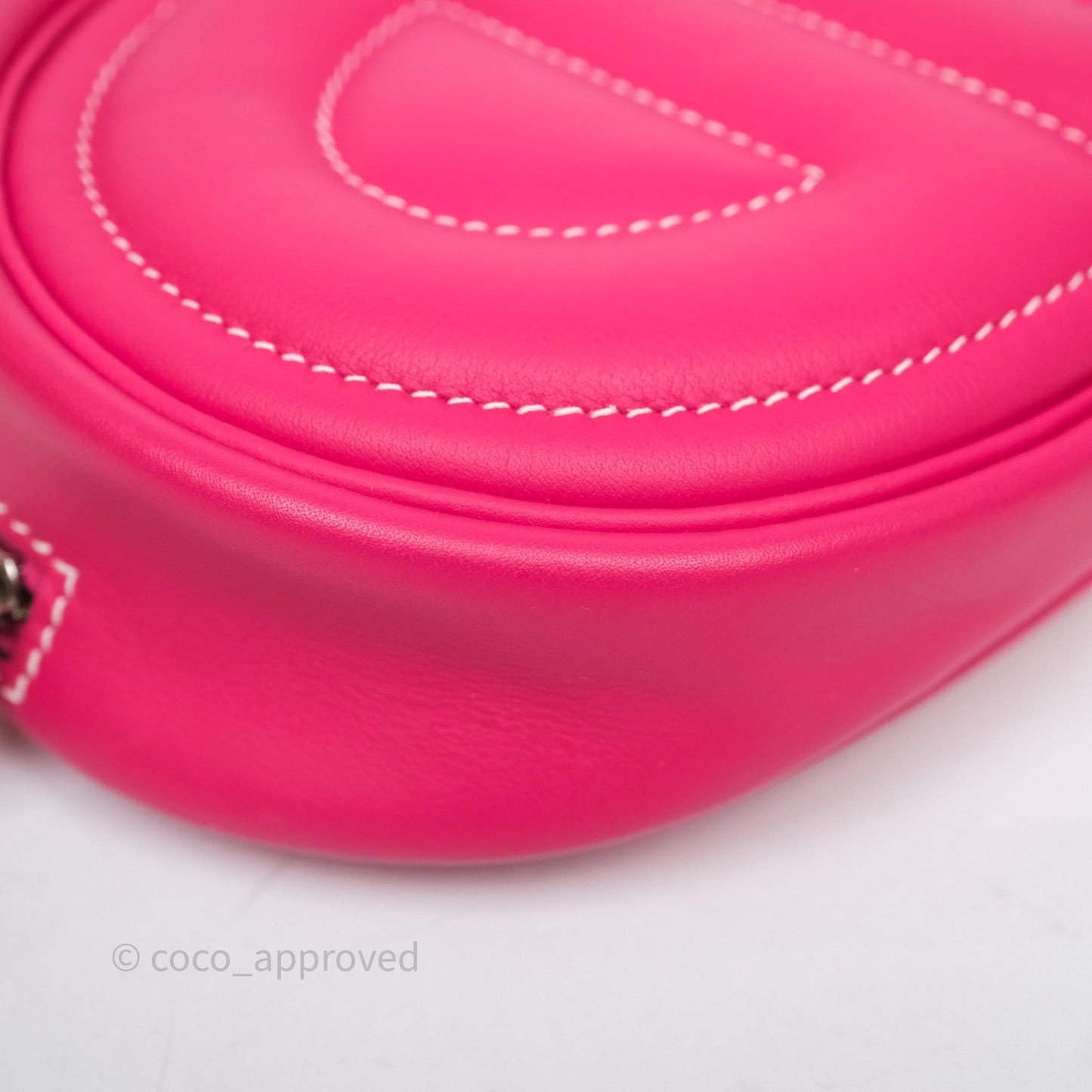 Hermes In-The-Loop Belt Bag 0D Rose Mexico/ 0F Bleu Frida Palladium Hardware