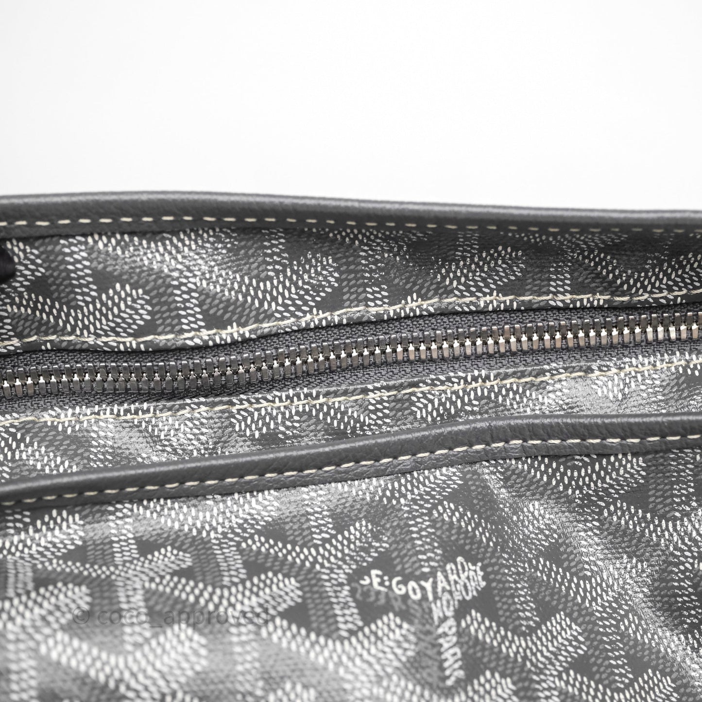 Goyard Bohème Hobo Bag Grey Goyardine Canvas