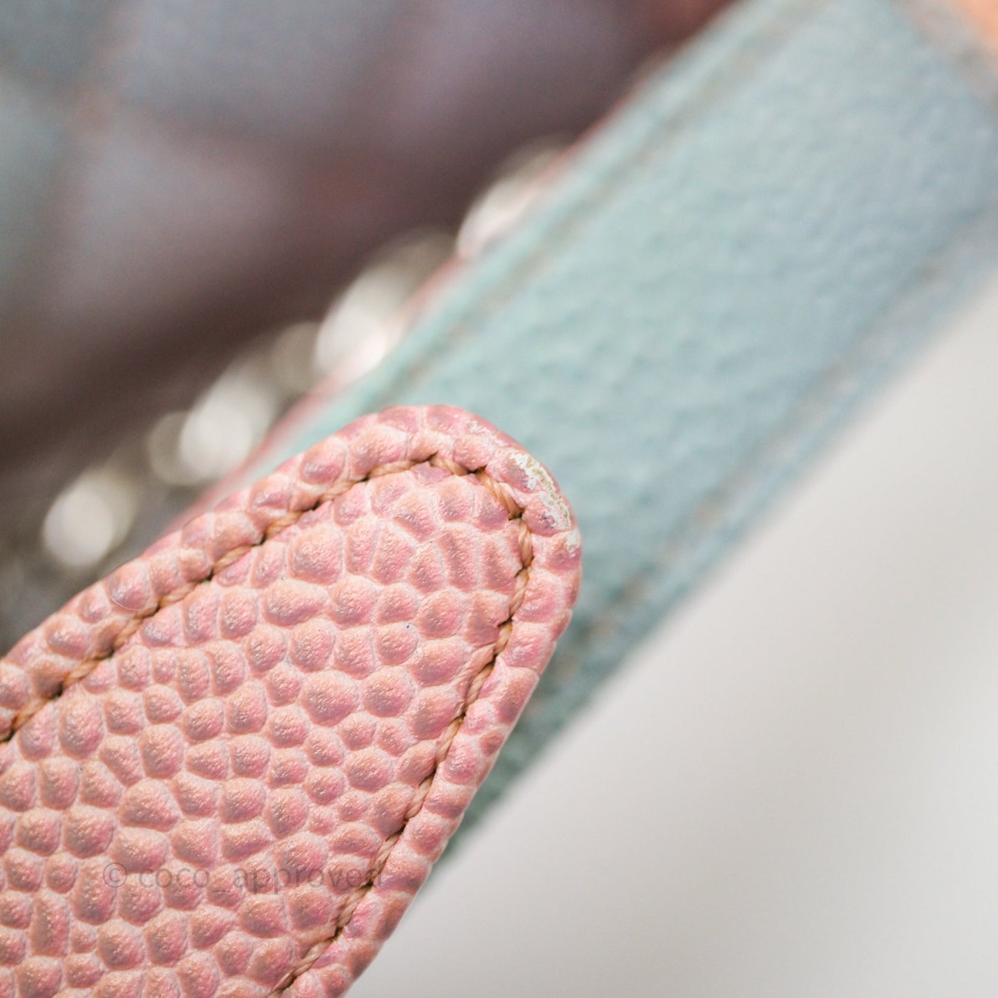 Chanel Medium Boy Quilted Rainbow Caviar Silver Hardware