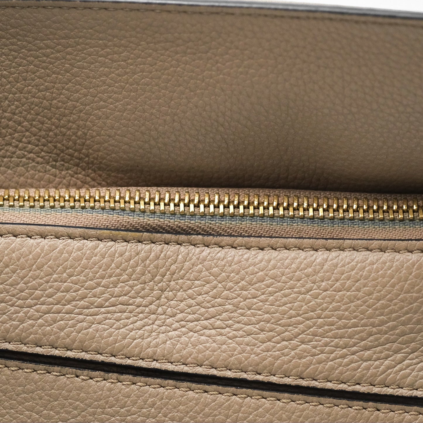Loewe Small Puzzle Bag Sand Mink Grained Calfskin