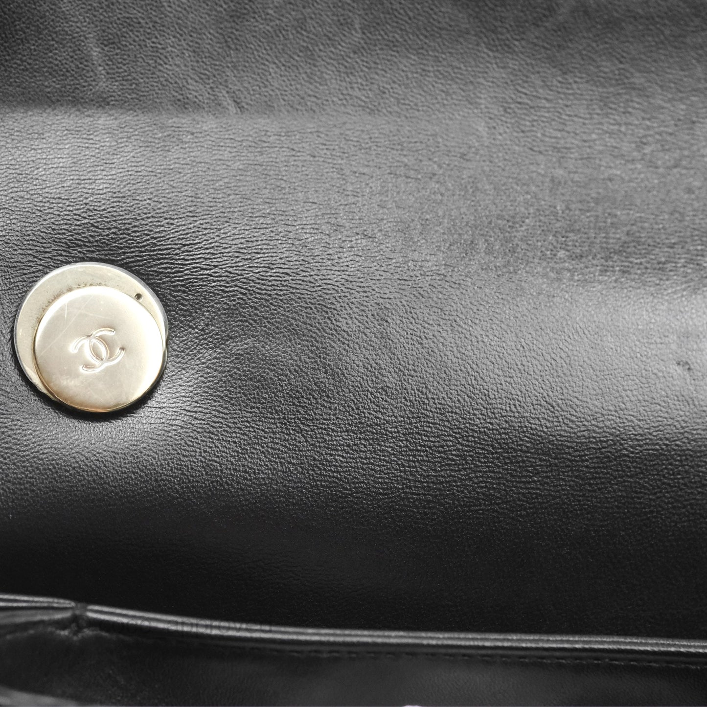 Chanel Small Trendy CC Black Lambskin Gold Hardware
