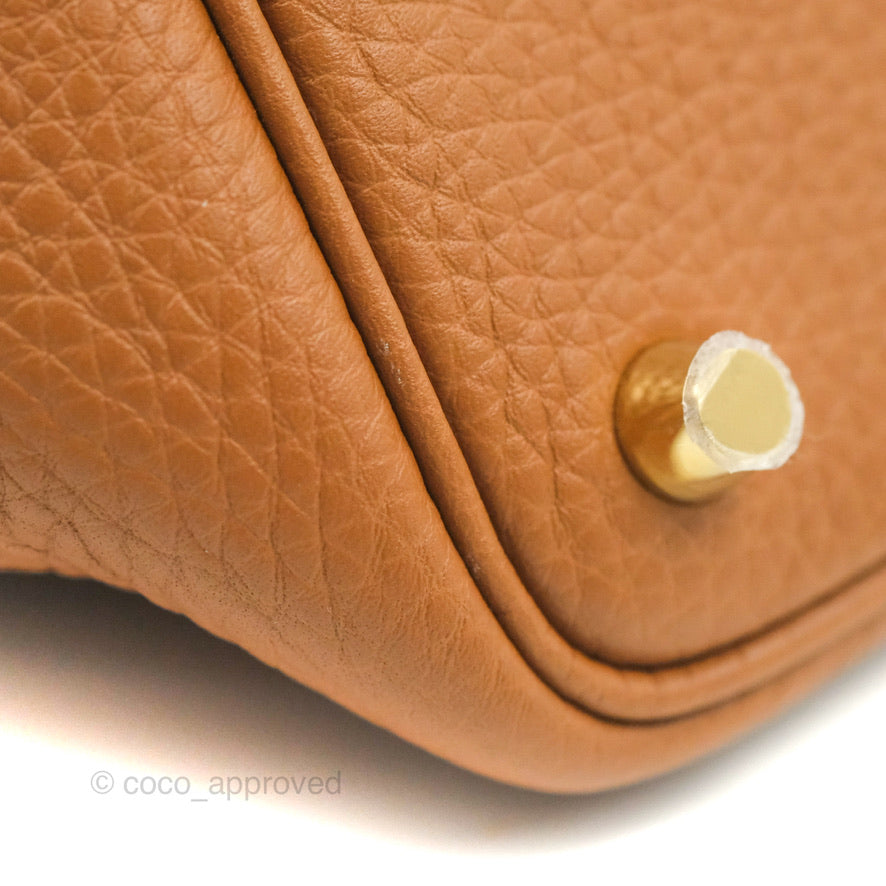 Hermès Picotin Lock 18 PM Gold Clemence Gold Hardware