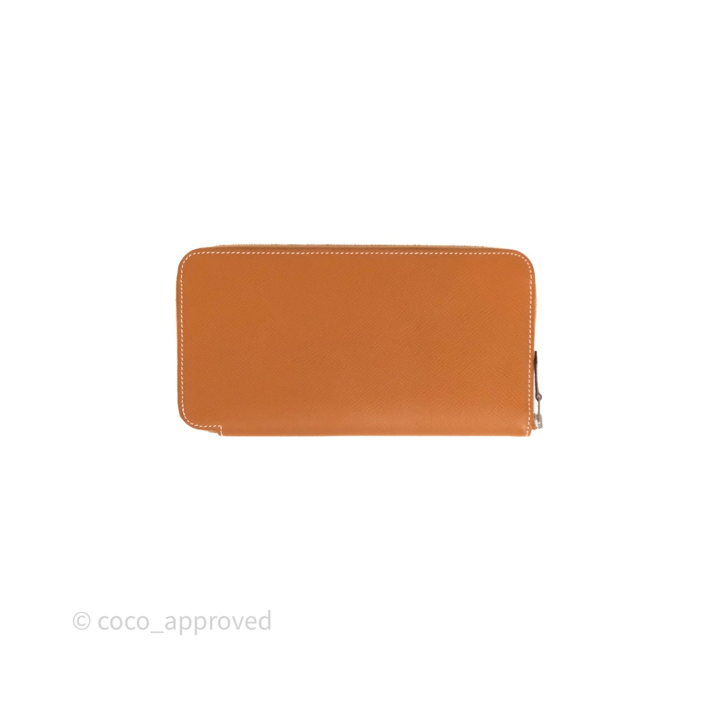 Hermès Silk In Classique Long Wallet Gold Epsom