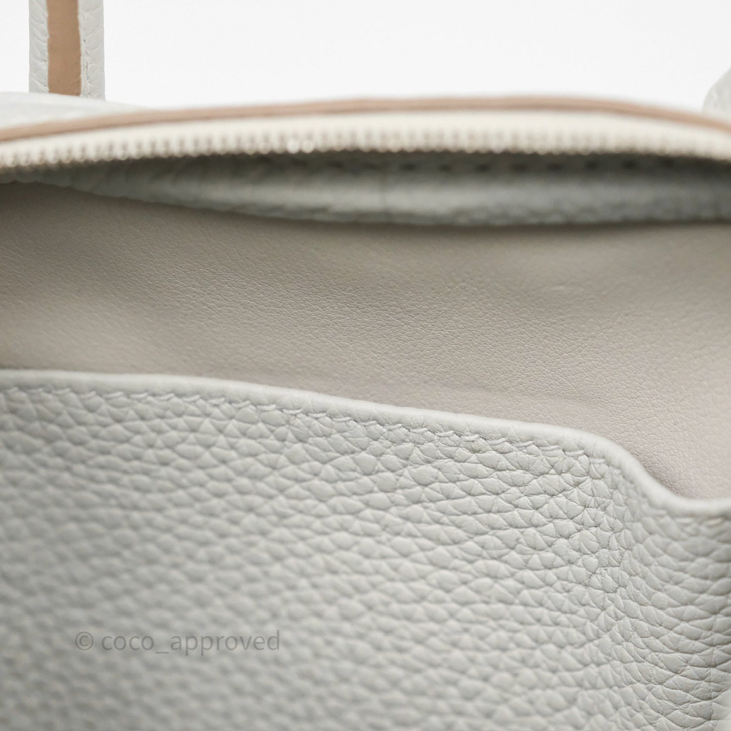Hermès Lindy 26 Gris Perle 80 Clemence Palladium Hardware