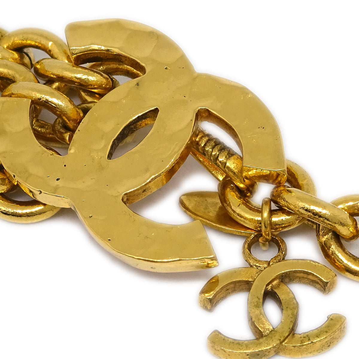 Chanel CC Gold Chain Belt 684 Small New
