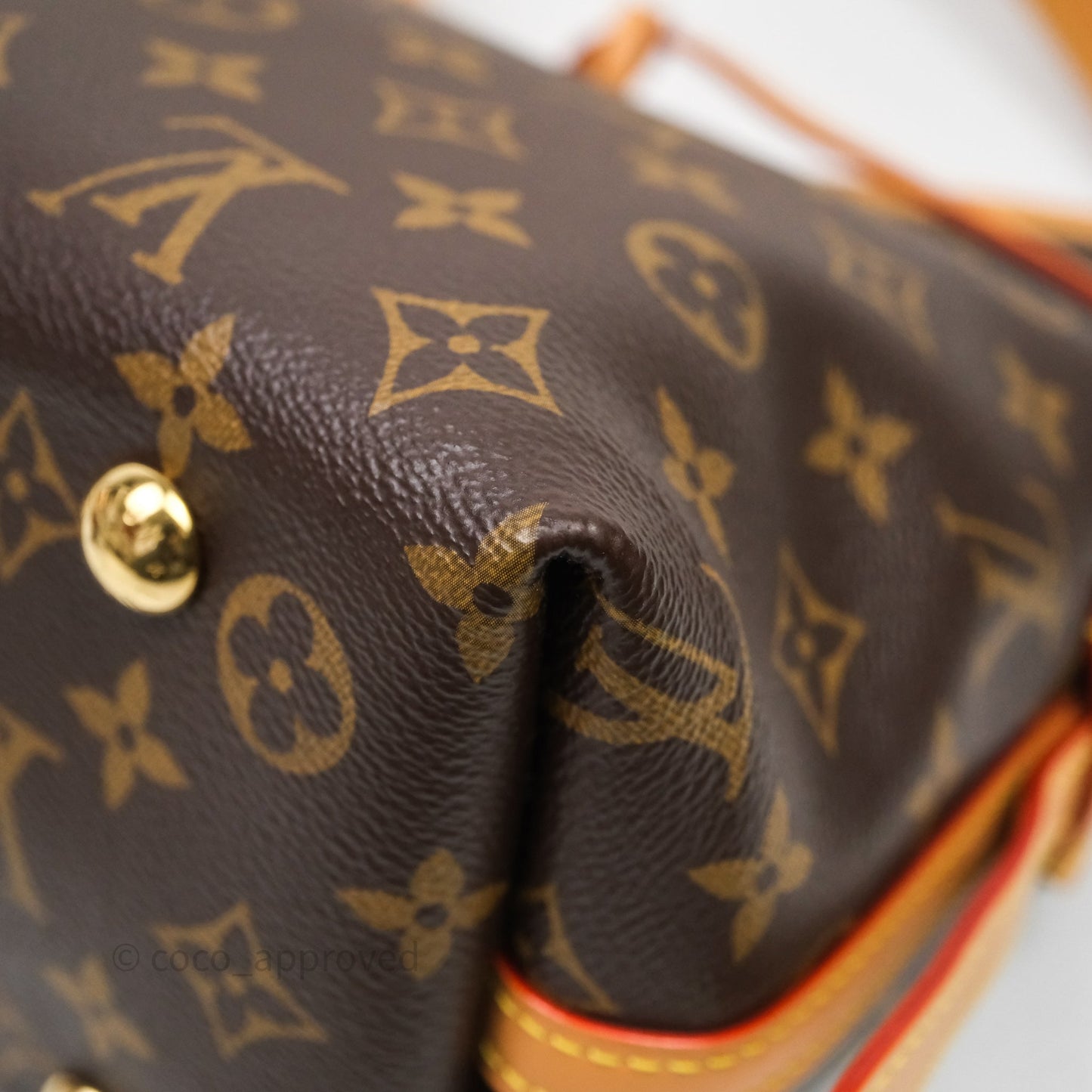 Louis Vuitton Carry All PM Shoulder Bag Monogram Canvas