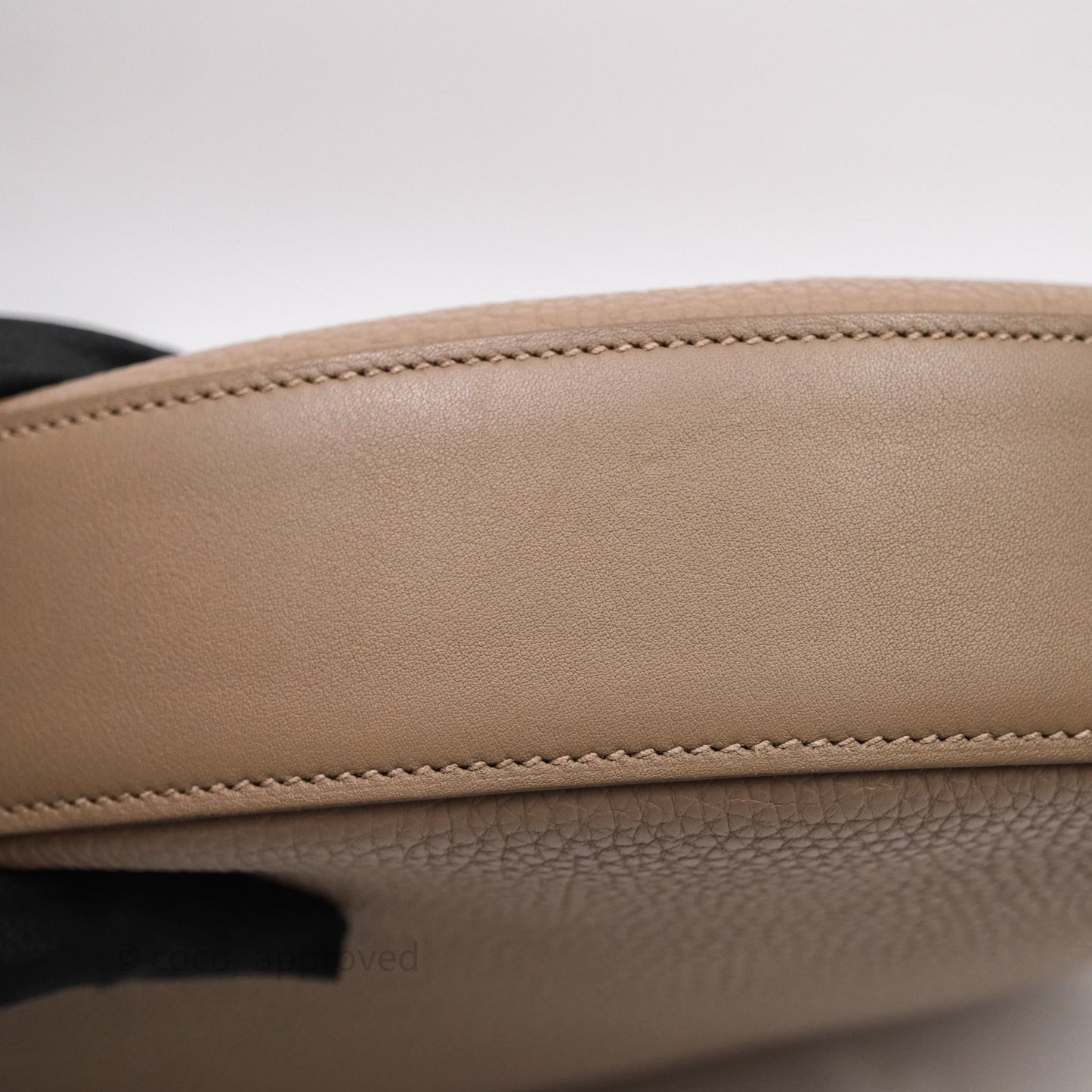 Hermes Arcon Bag Etoupe 18 Togo Palladium Hardware