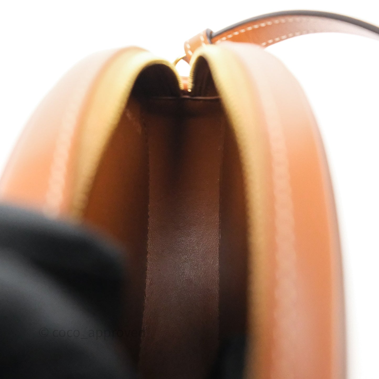 Celine Mini Oval Bag Cuir Triomphe Tan Calfskin