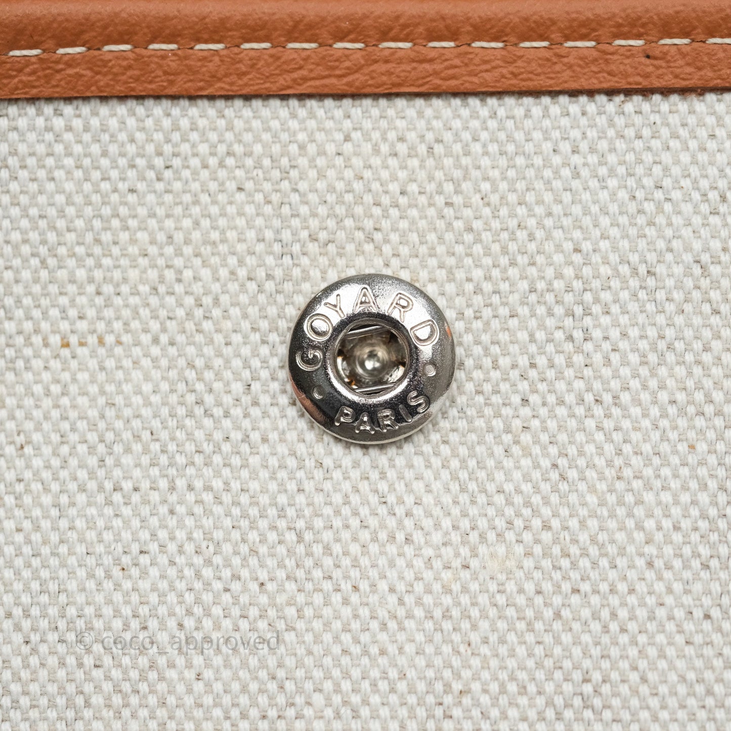 Goyard Plumet Pocket Wallet Tan Black