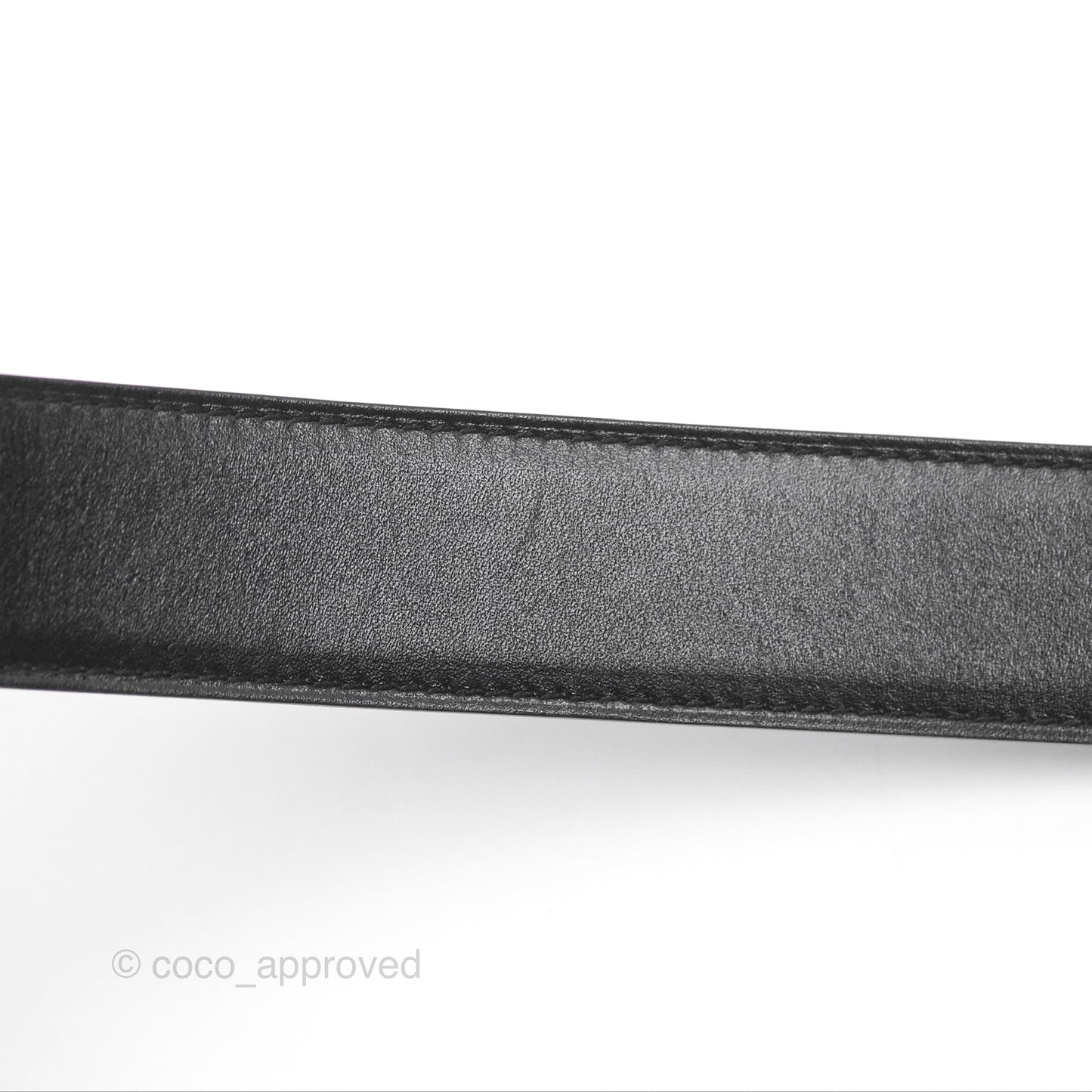 Hermès H Belt Buckle & Reversible Strap Black Palladium Hardware