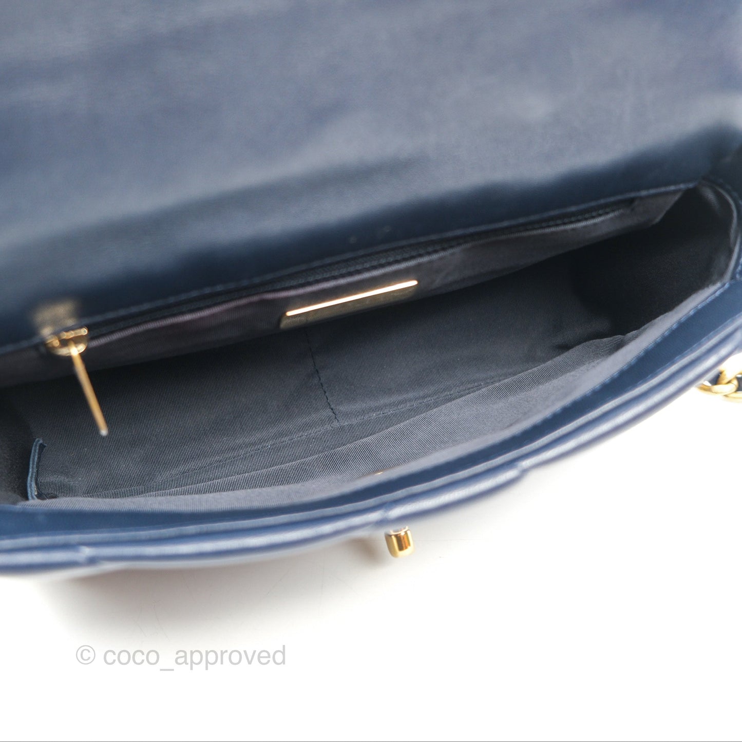 Chanel 19 Small Navy Mixed Hardware