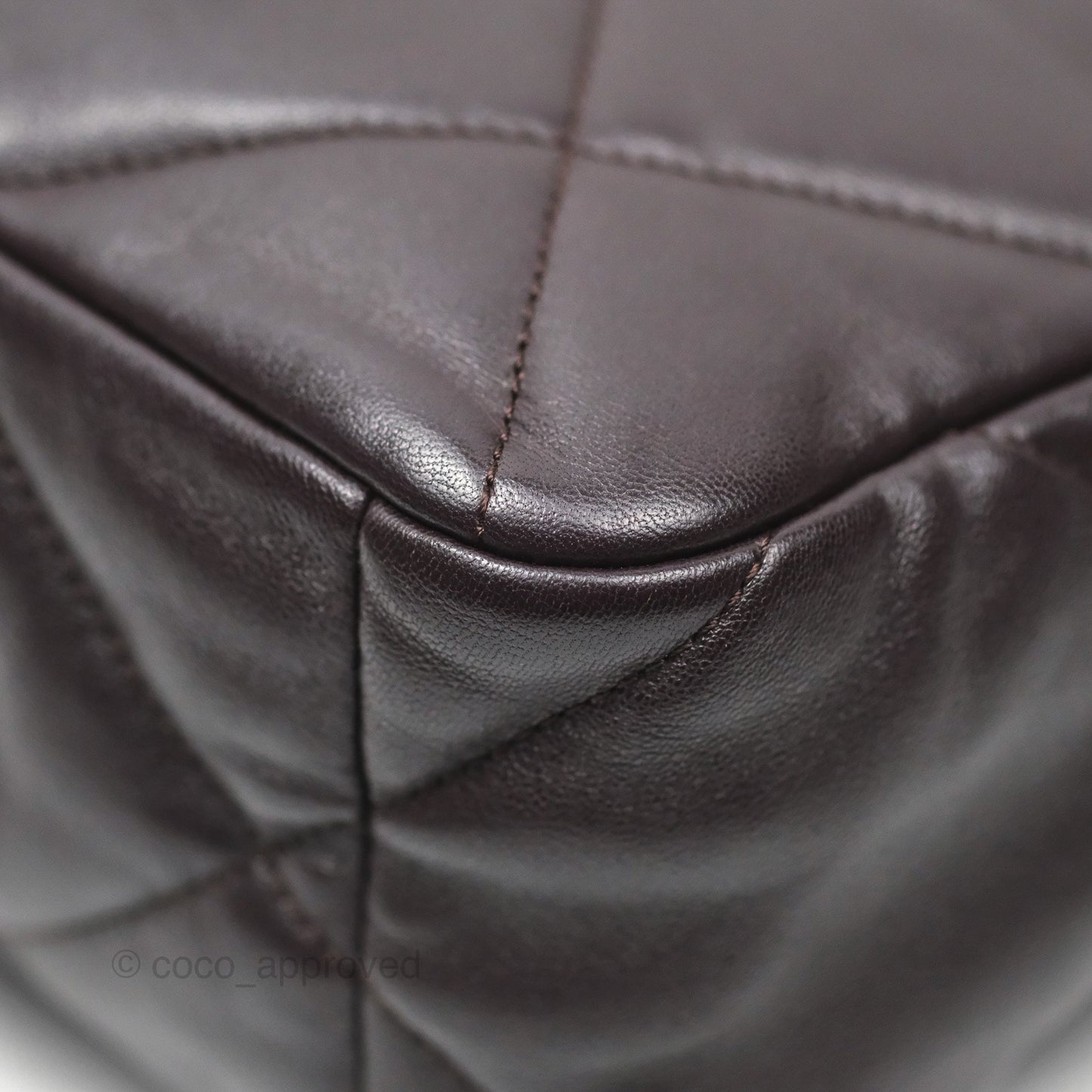 Chanel 19 Medium Dark Brown Mixed Hardware