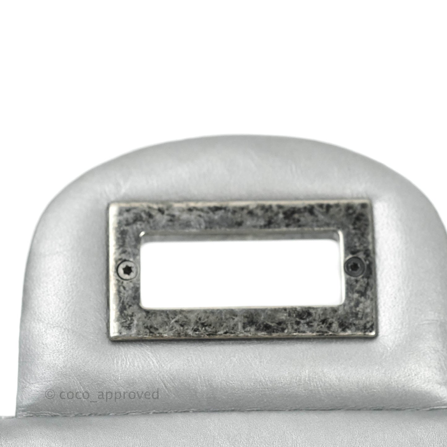 Chanel Reissue 227 Quilted Aged Calfskin Silver Ruthenium Hardware