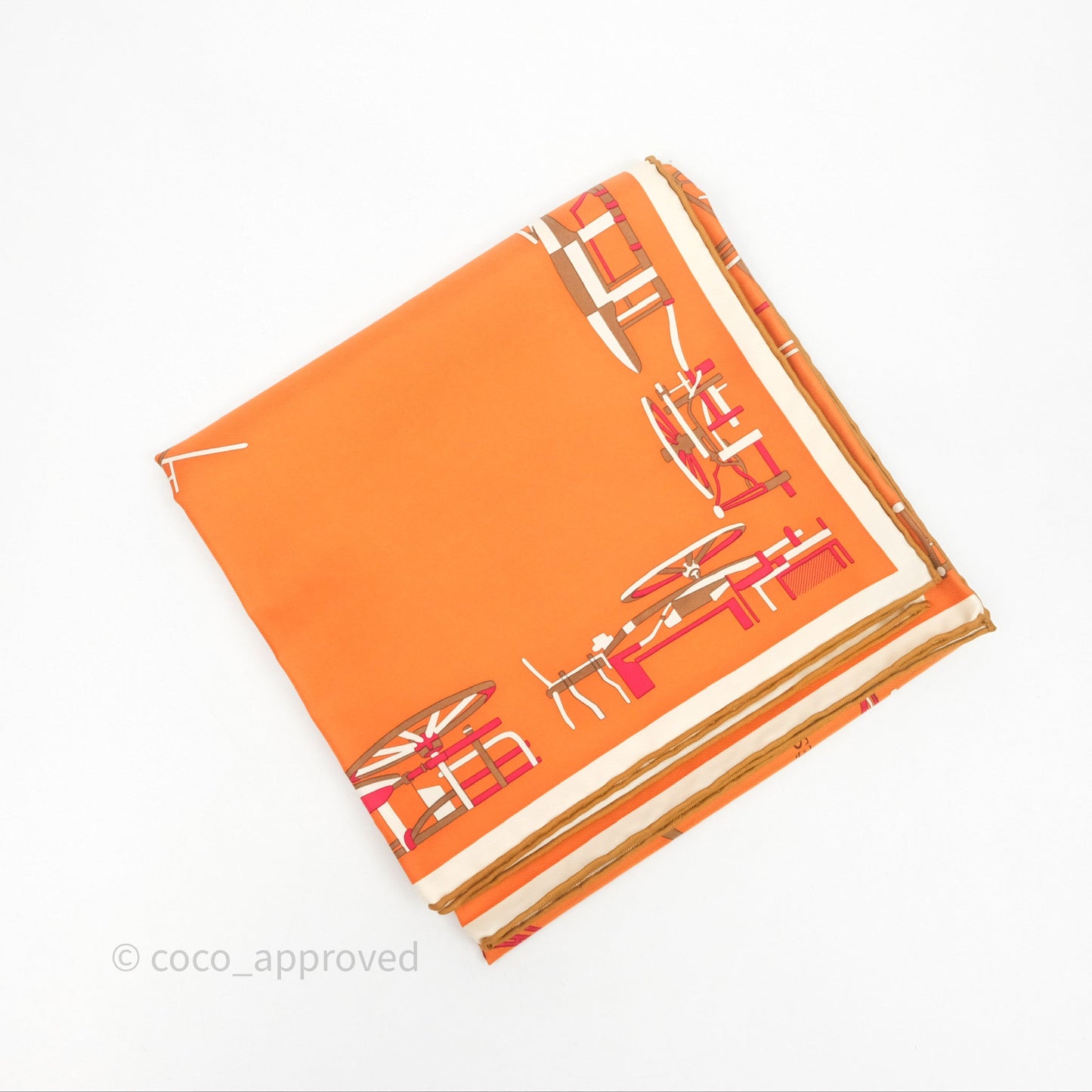 Hermès Complication Equestre scarf 90