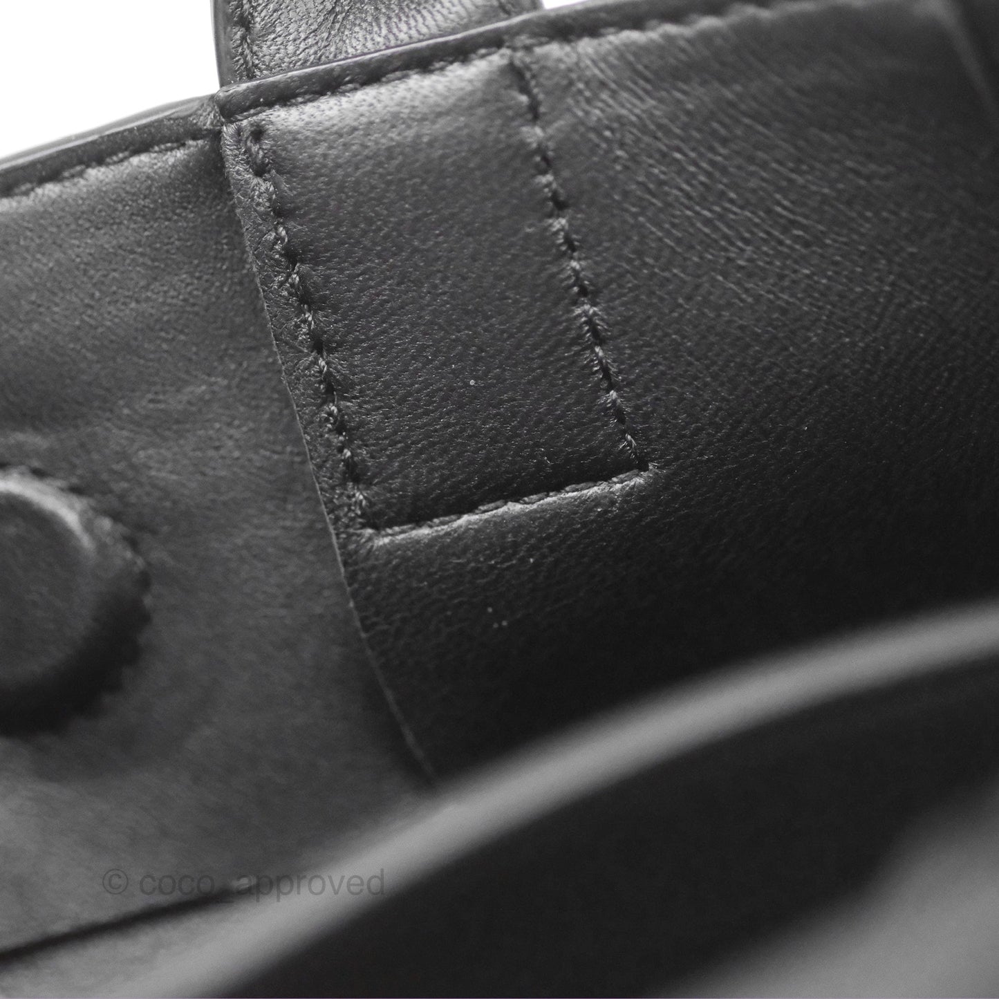 Bottega Veneta Mini Cassette Tote Bag Black