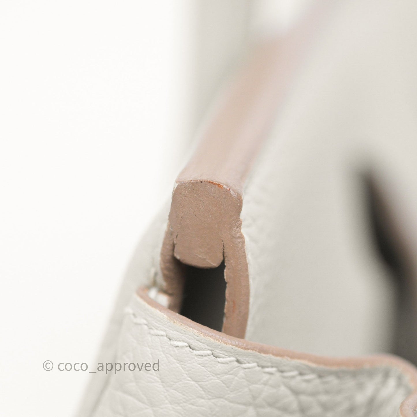 Hermès Birkin 30 Retourne Gris Perle 80 Togo Gold Hardware