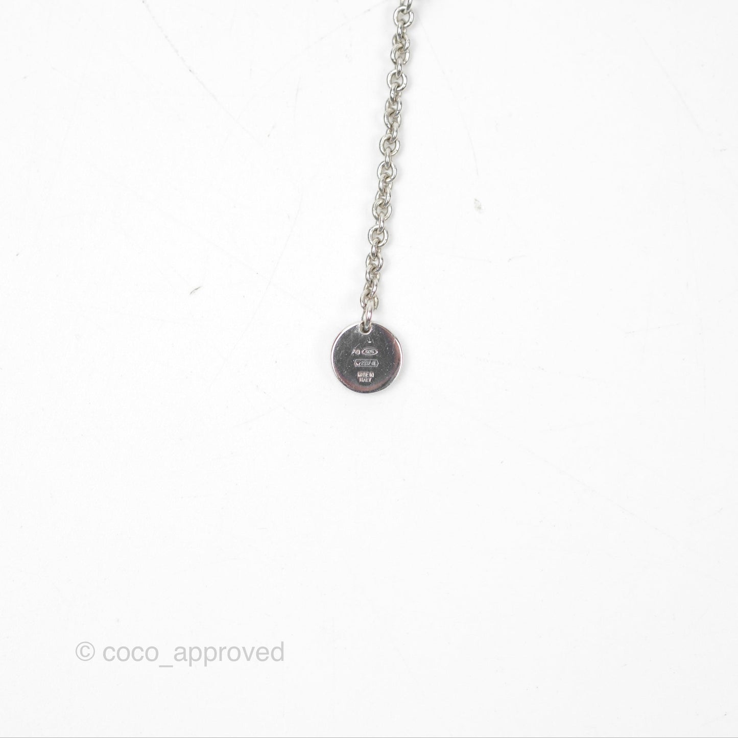 Bvlgari Save the Children Zero1 Necklace Black Ceramic Sterling Silver