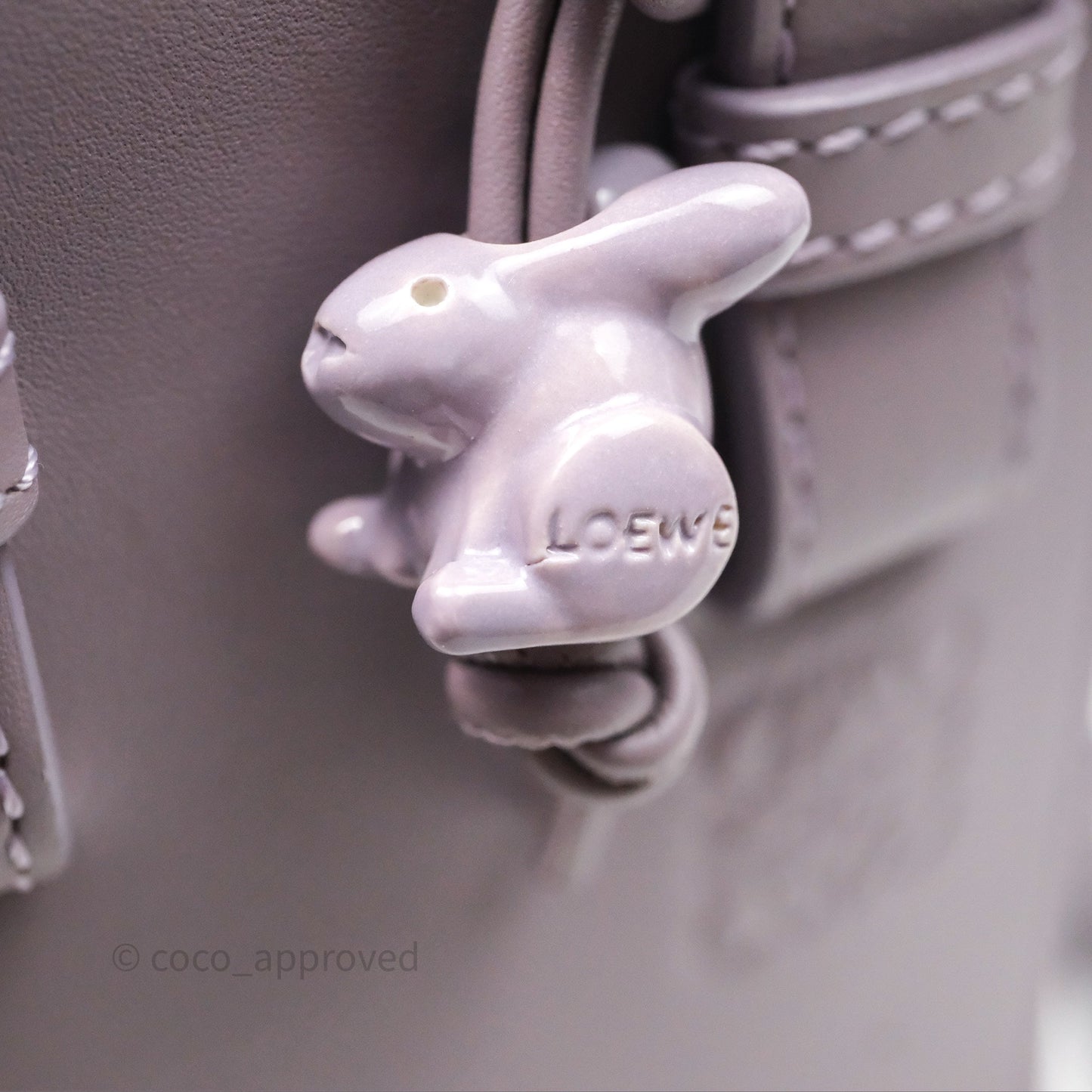 Loewe Small Hammock Shoulder Bag Calfskin Purple