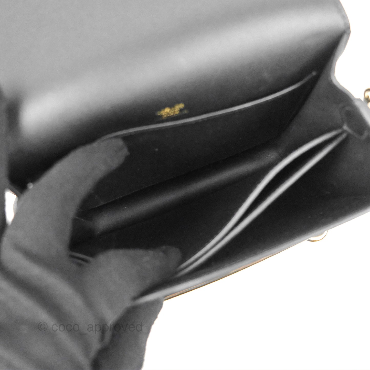 Hermès Roulis Mini 18 Black Swift Gold Hardware