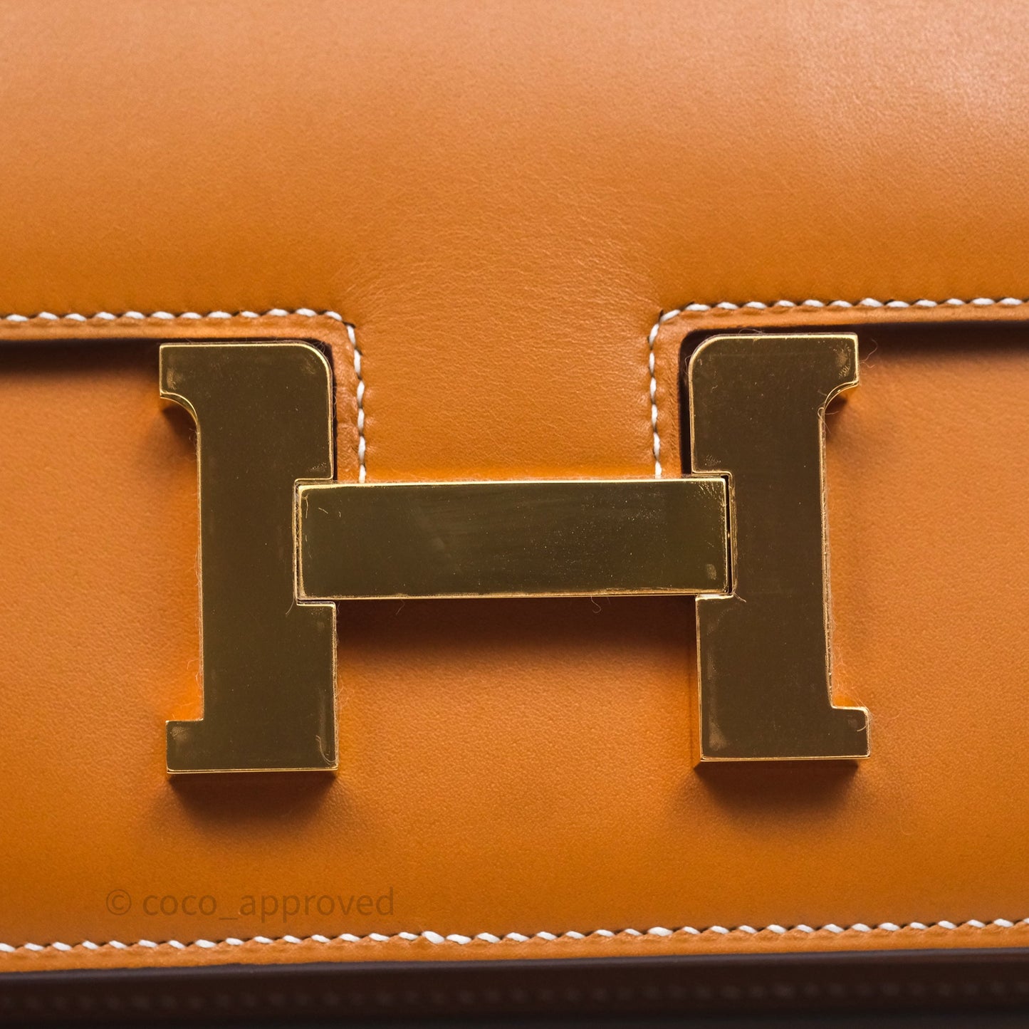 Hermès Constance Mini 18cm Naturel-Sablé 21 Butler Gold Hardware