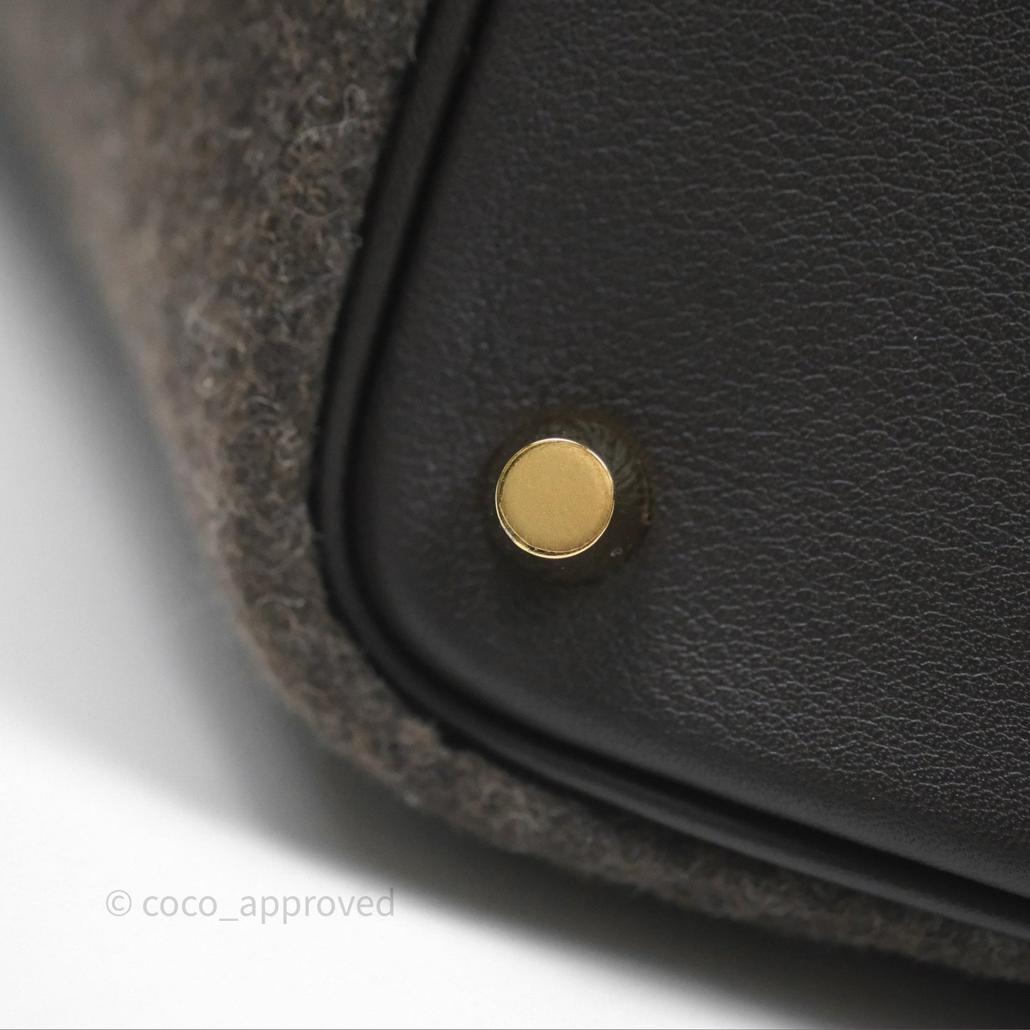 Hermès Picotin 18 Ebene 46 Wool Feutre Swift Gold Hardware