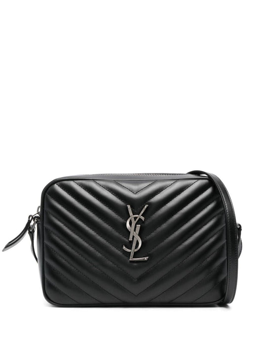 Luxury Saint Laurent Women's Lou Camera Bag in Nero | 761554DV704