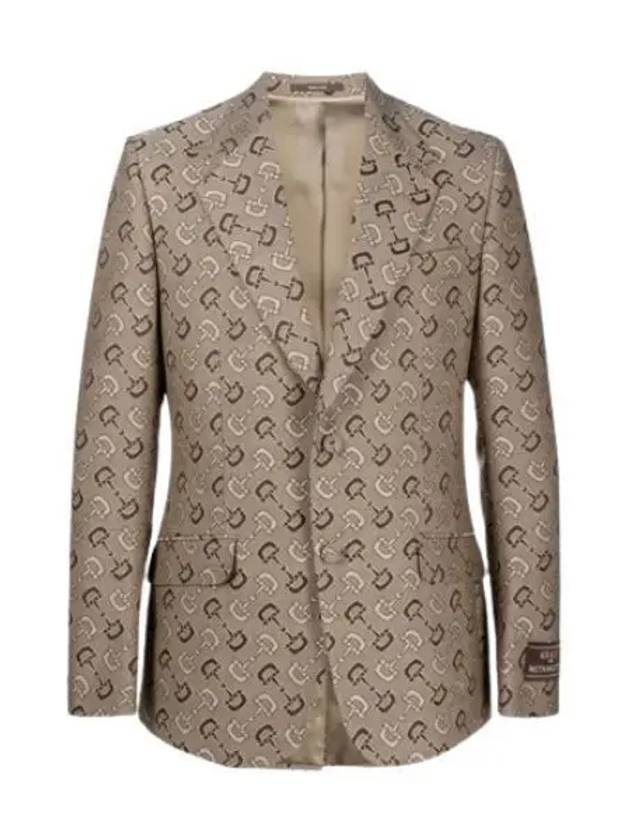 Luxury Gucci Trending 2025 Horsebit Jacket Beige