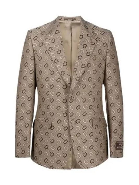Luxury Gucci Trending 2025 Horsebit Jacket Beige