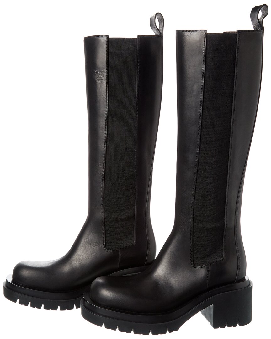 Luxury Bottega Veneta Lug Leather Boot
