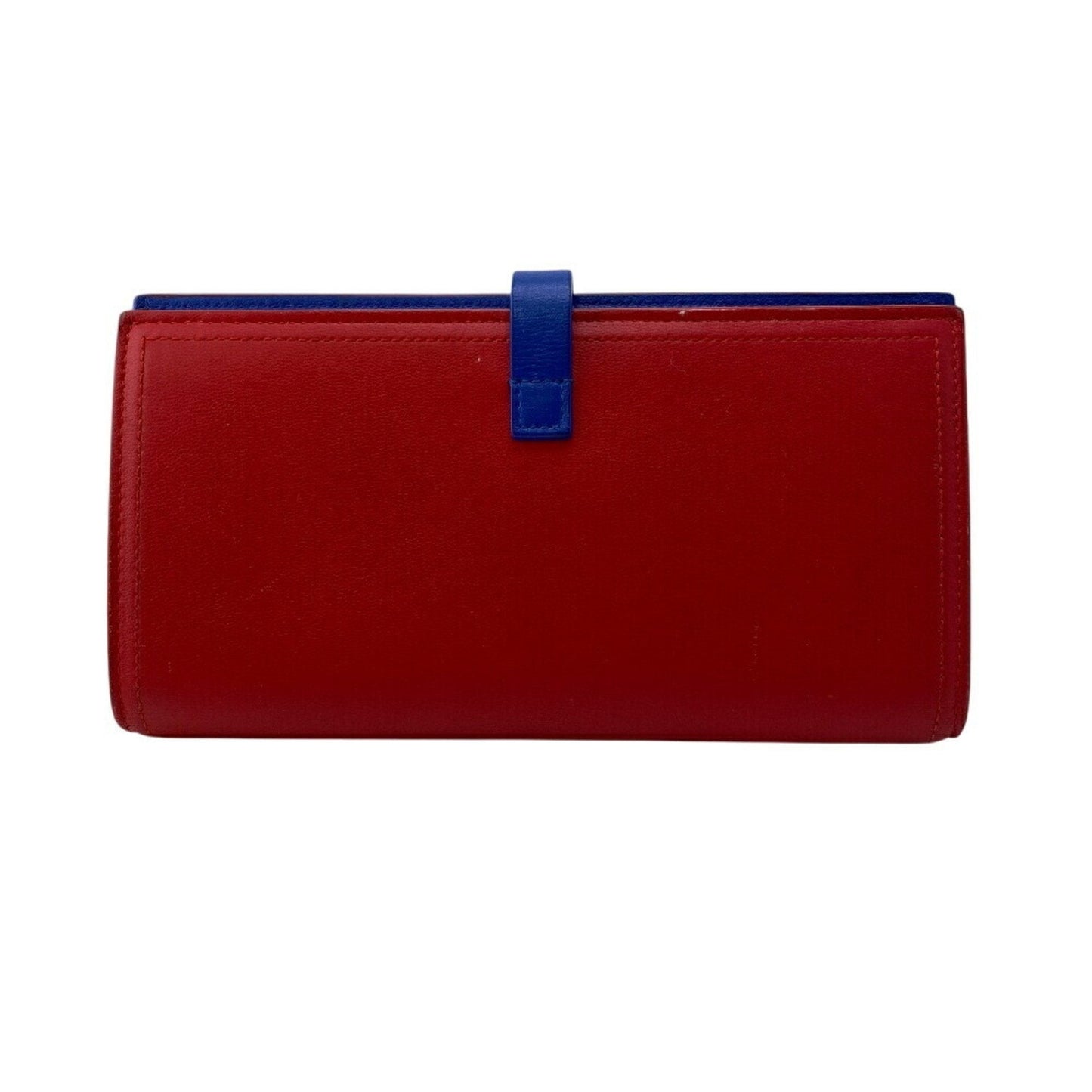 Luxury Bottega Veneta blue  Color Leather Wallet (Bi-Fold) ()