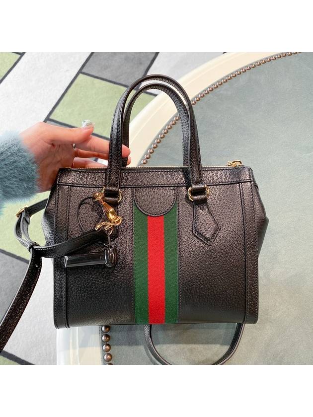 Luxury Gucci Trending 2025 GG Ophidia Web Tote Bag Black