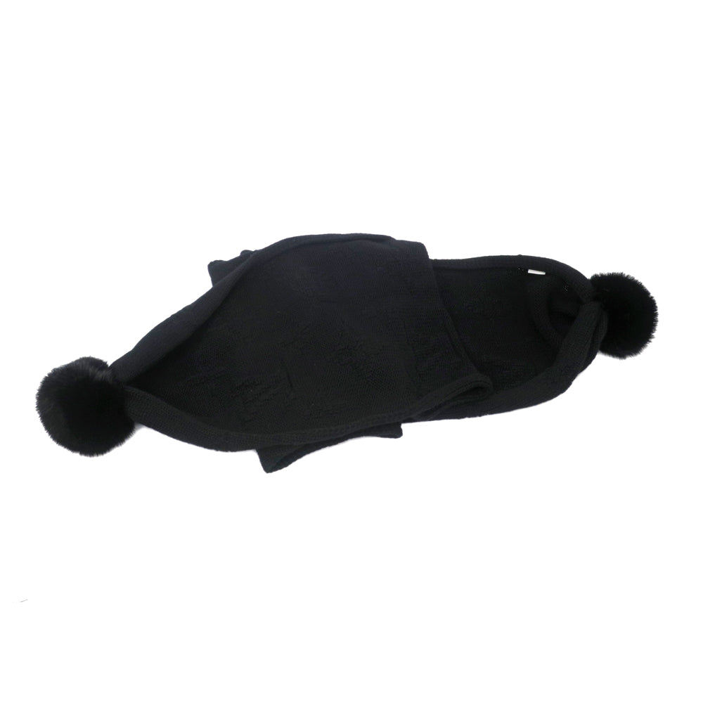 Louis Vuitton Esharp Flocon Du N Machu Picchu Cashmere Minkefer Black Black And Other