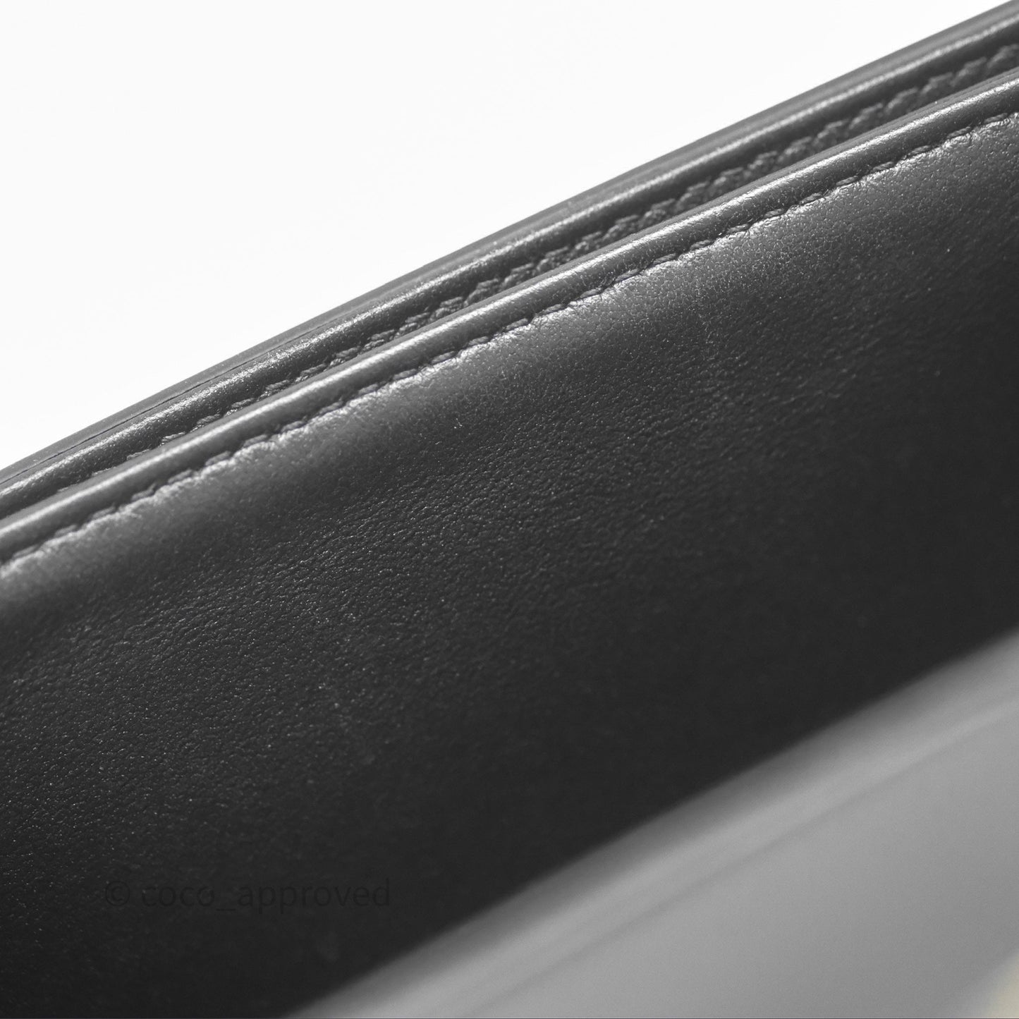 Celine Teen Triomphe Bag Shiny Calfskin Black