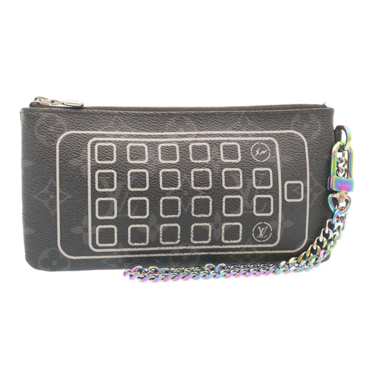 LOUIS VUITTON Monogram Eclipse Fragment iPhone Case M64433 LV 29016