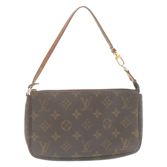 LOUIS VUITTON Monogram Pochette Accessoires Pouch M51980 LV 29017