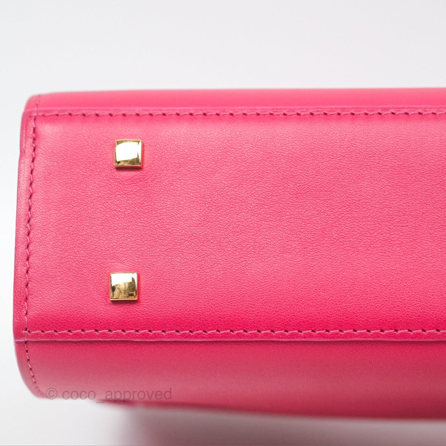 Delvaux Tempête Mini in Silky Calf Framboise
