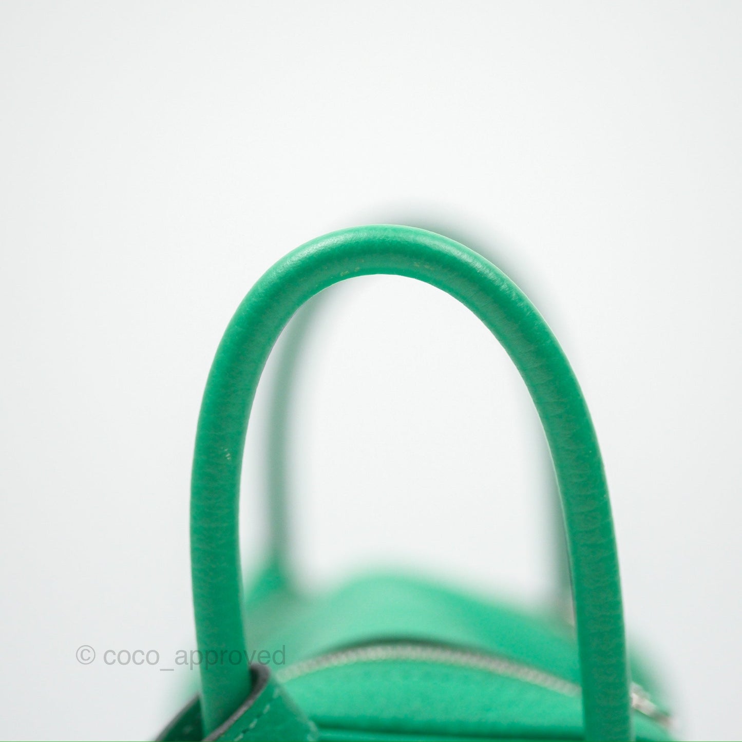Hermès Mini Lindy 20 Menthe 6W Clemence Palladium Hardware