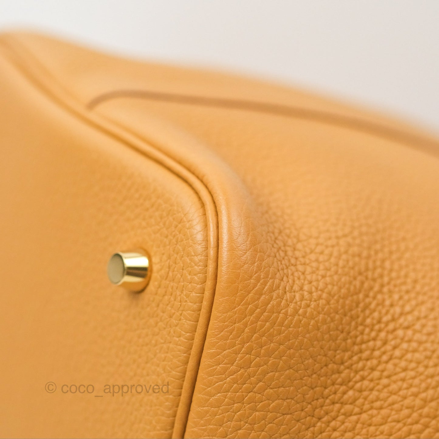 Hermès Picotin Lock 22 Sesame 2S TM Taurillon Maurice Gold Hardware