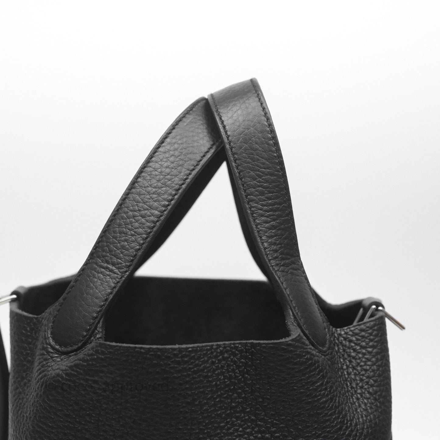 Hermès Picotin 18 Black Noir 89 Clemence Palladium Hardware