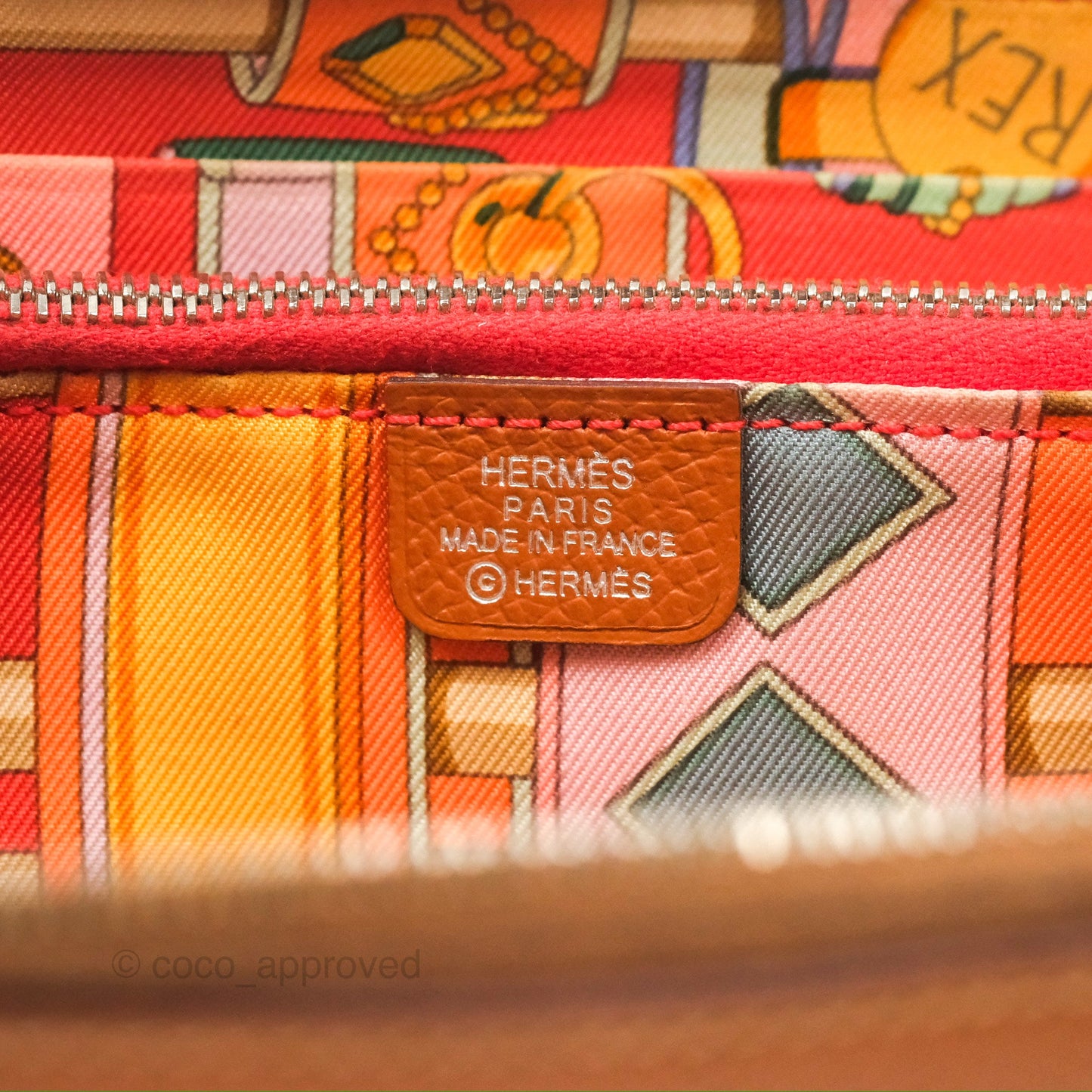 Hermès Silk In Classique Long Wallet Gold Epsom