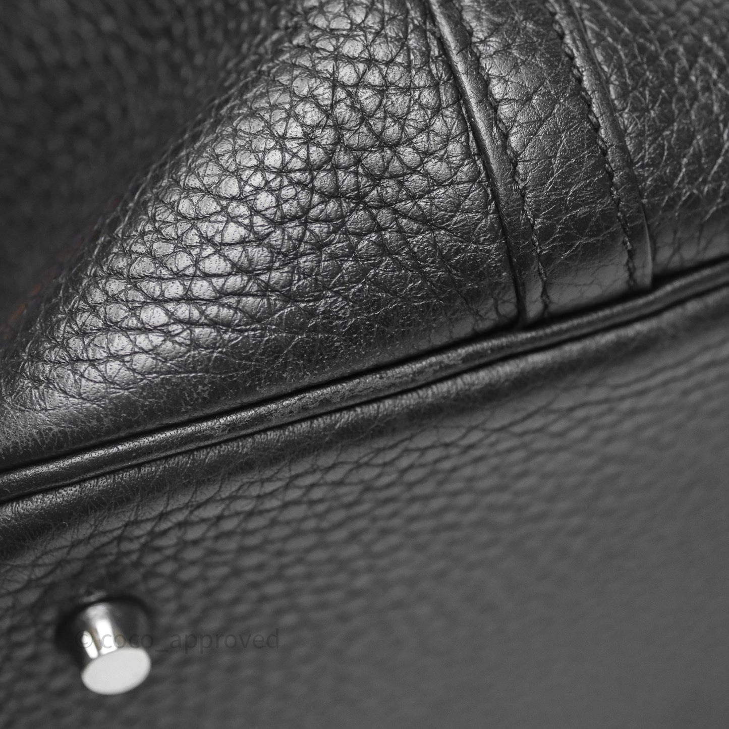 Hermès Picotin 22 Black Noir 89 Clemence Palladium Hardware
