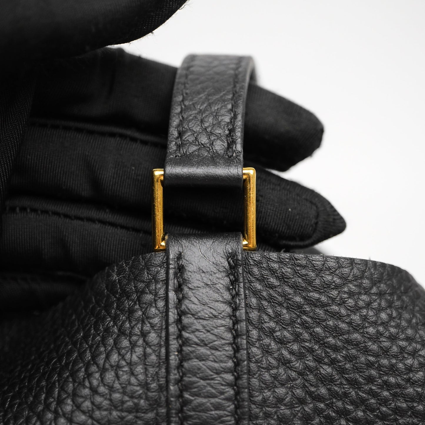 Hermès Picotin Lock 18 Noir Black 89 Clemence Gold Hardware