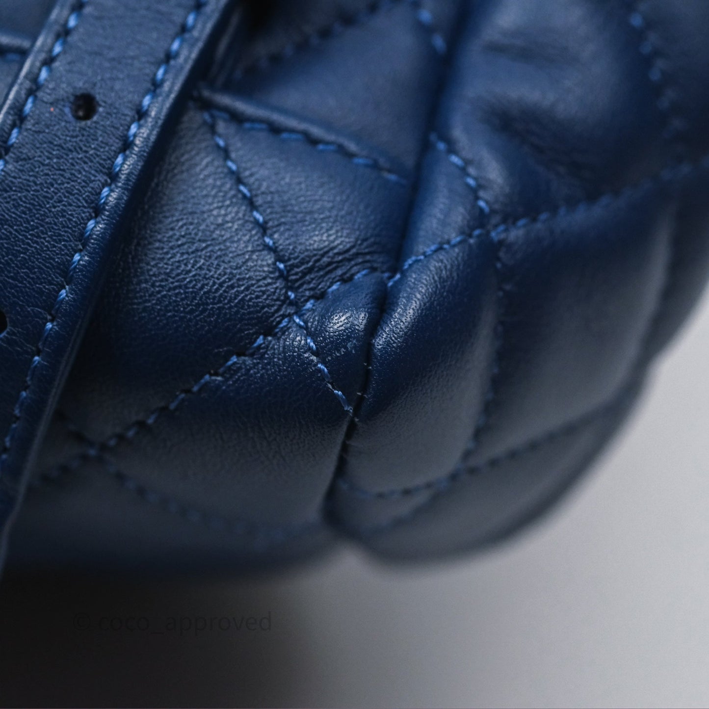 Chanel Quilted Small Urban Spirit Backpack Calfskin Navy Gold Hardware